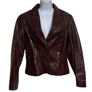 Vintage 70s Casablanca Leather Jacket Womens Size 9/10 (Small)